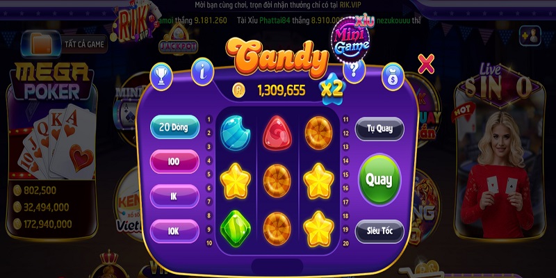 Những điều cần biết về Candy Rikvip