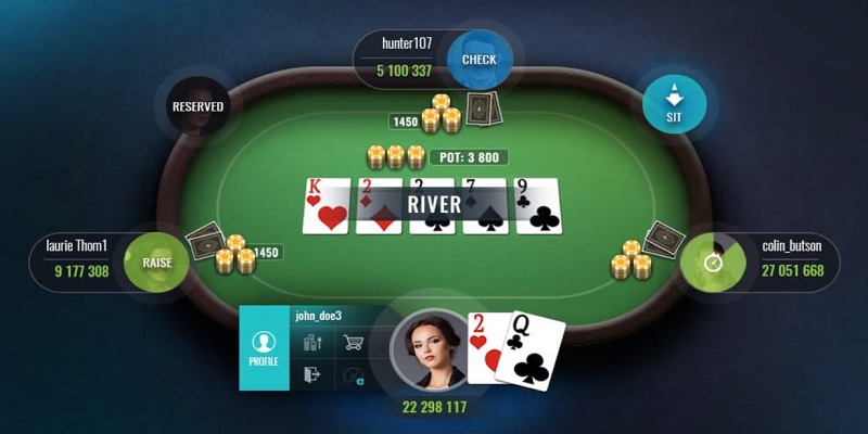 Blinds trong Texas Poker