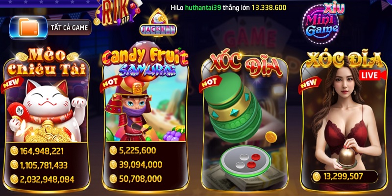 Nhiều cơ hội giành được các phần thưởng và jackpot lớn 