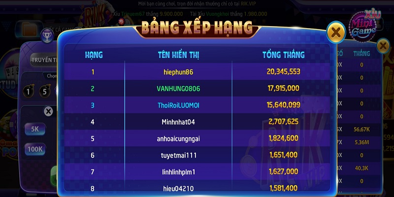 Nâng cược đều tay game Mines Rikvip