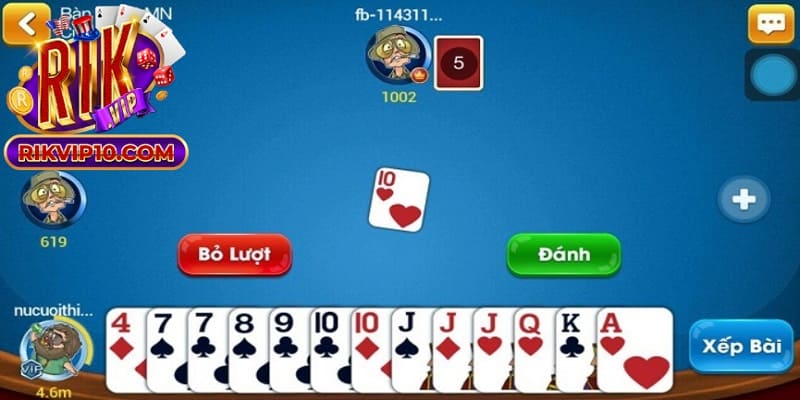 Cách chơi game bài tiến lên 