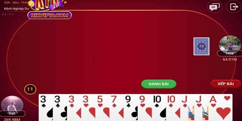 Bí quyết đánh game bài tiến lên hiệu quả